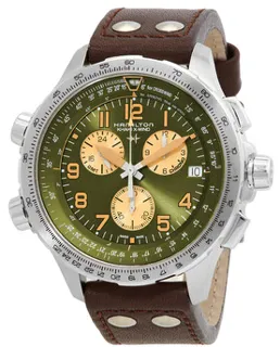 Hamilton Khaki Aviation H77932560 Stainless steel Green