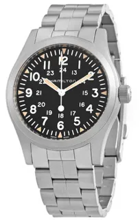 Hamilton Khaki Field H69529133 Stainless steel Black