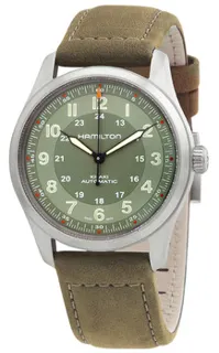 Hamilton Khaki Field H70205860 Titanium Green