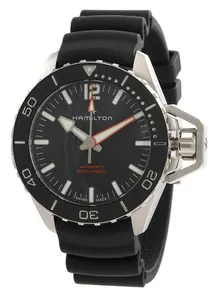 Hamilton Khaki Navy H77825330 Stainless steel Black