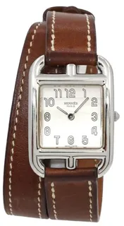 Hermès Cape Cod CC1.210 23mm Stainless steel Silver