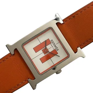 Hermès Heure H HH1.510 26mm Stainless steel Orange