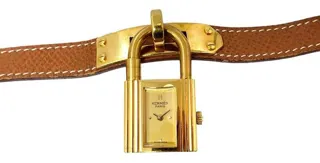 Hermès Kelly 20mm Stainless steel Golden