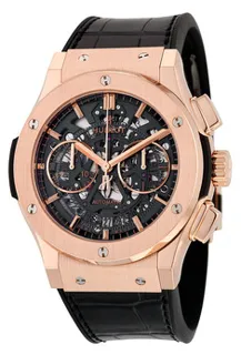 Hublot Classic Fusion Chronograph 525.ox.0180.lr Yellow gold Black