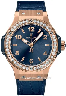 Hublot Big Bang 361.PX.7180.LR.1204 Yellow gold Blue