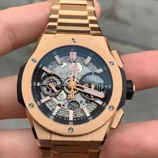 Hublot Big Bang 451.OX.1180.OX 42mm Yellow gold Skeletonized