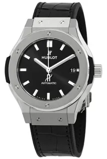 Hublot Classic Fusion 45, 42, 38, 33  565.NX.1470.RX Titanium Black