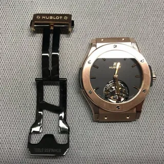 Hublot Classic Fusion 505.OX.1180.LR 45mm Rose gold Black