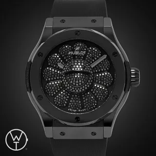 Hublot Classic Fusion 507.CX.9000.RX.TAK21 45mm Black ceramic Black