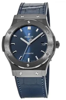 Hublot Classic Fusion 511.CM.7170.LR 45mm Black ceramic Blue