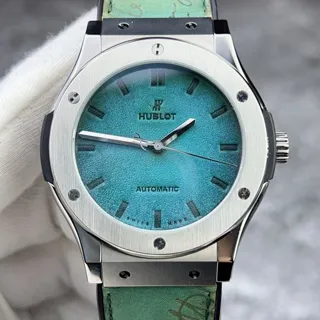 Hublot Classic Fusion 511.NX.050G.VR.BER16 45mm Titanium Green