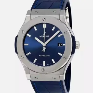 Hublot Classic Fusion 511.NX.7170.LR 45mm Titanium Blue