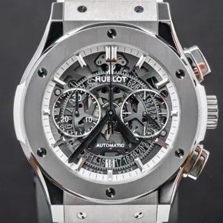 Hublot Classic Fusion Aerofusion 525.NE.0127.LR 45mm Titanium Skeletonized