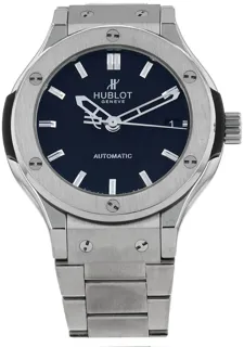 Hublot Classic Fusion 21842 38mm Titanium and Stainless steel Gray