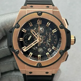 Hublot King Power 701.OX.0180.RX 48mm Rose gold