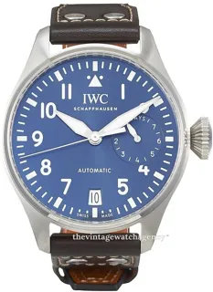 IWC Big Pilot IW501002 Stainless steel Blue