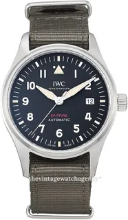 IWC Pilot IW326801 Stainless steel Blue