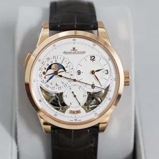 Jaeger-LeCoultre Duomètre Q6042520 42mm Rose gold Silver