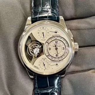 Jaeger-LeCoultre Duomètre Q6056590 Platinum Silver