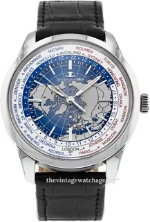 Jaeger-LeCoultre Geophysic Universal Time 8108420 brushed/polished steel blue