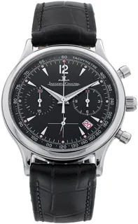 Jaeger-LeCoultre Master Chronograph QA145804 Stainless steel Black