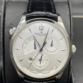 Jaeger-LeCoultre Master Geographic Q1428421 39mm Stainless steel Silver