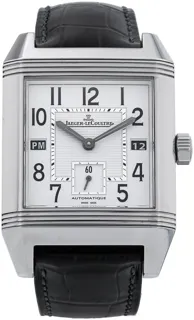 Jaeger-LeCoultre Reverso Squadra Hometime 7008420 Stainless steel Silver