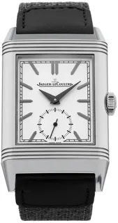 Jaeger-LeCoultre Reverso Tribute Small Seconds 713842J Stainless steel Silver