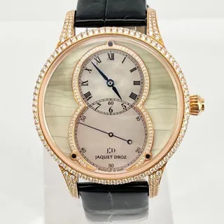 Jaquet Droz -DROZ 39mm Rose gold White