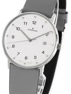 Junghans FORM 041/4885.00 39mm Stainless steel White