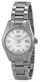 Longines Conquest Classic L2.285.4.76.6 Stainless steel White