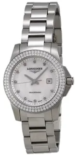 Longines Conquest L3.258.0.87.6 Stainless steel White