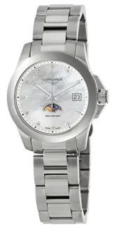 Longines Conquest L3.381.4.87.6 Stainless steel White