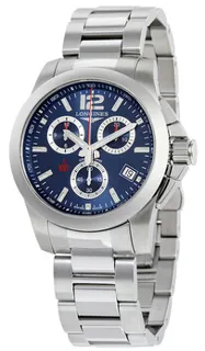 Longines Conquest L3.700.4.96.6 Stainless steel Blue