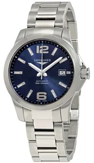 Longines Conquest L3.776.4.99.6 Stainless steel Blue