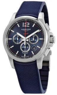 Longines Conquest V.H.P. L3.727.4.96.9 Stainless steel Blue