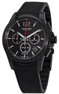 Longines Conquest V.H.P. L37172669 Stainless steel Black