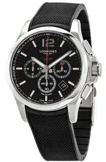 Longines Conquest V.H.P. L37274569 Stainless steel Black