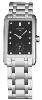 Longines DolceVita L5.512.4.57.6 Stainless steel Black