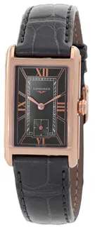 Longines DolceVita L5.512.8.75.2 Rose gold Black