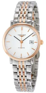 Longines Elegant L43105127 Stainless steel White