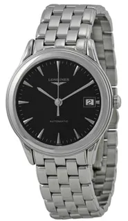 Longines Flagship L4.774.4.52.6 Stainless steel Black