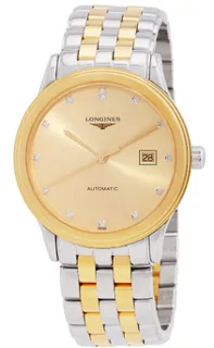 Longines Flagship L4.984.3.37.7 Stainless steel Champagne