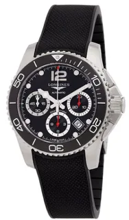 Longines HydroConquest L37834569 Stainless steel Black