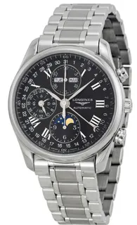 Longines Master Collection L2.673.4.51.6 Stainless steel Black