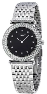 Longines La Grande Classique L43080576 Stainless steel Black