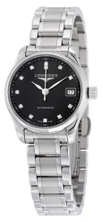 Longines Master Collection L2.128.4.57.6 Stainless steel Black