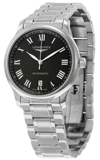 Longines Master Collection L2.628.4.51.6 Stainless steel Black