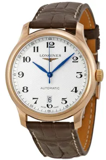 Longines Master Collection L2.628.8.78.3 Rose gold Silver