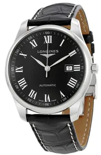 Longines Master Collection L2.893.4.51.7 Stainless steel Black